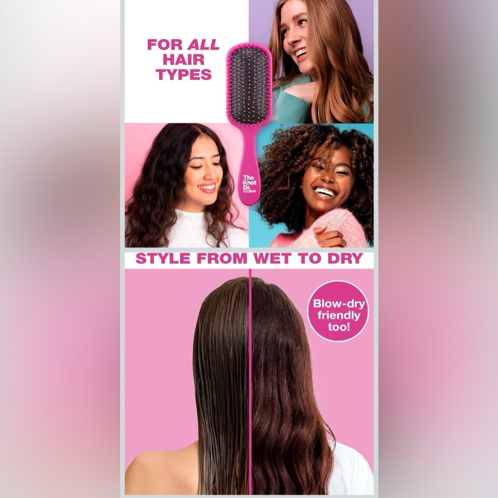 The Knot Dr. Pro Brite Wet & Dry Detangler - Picture 5 of 5